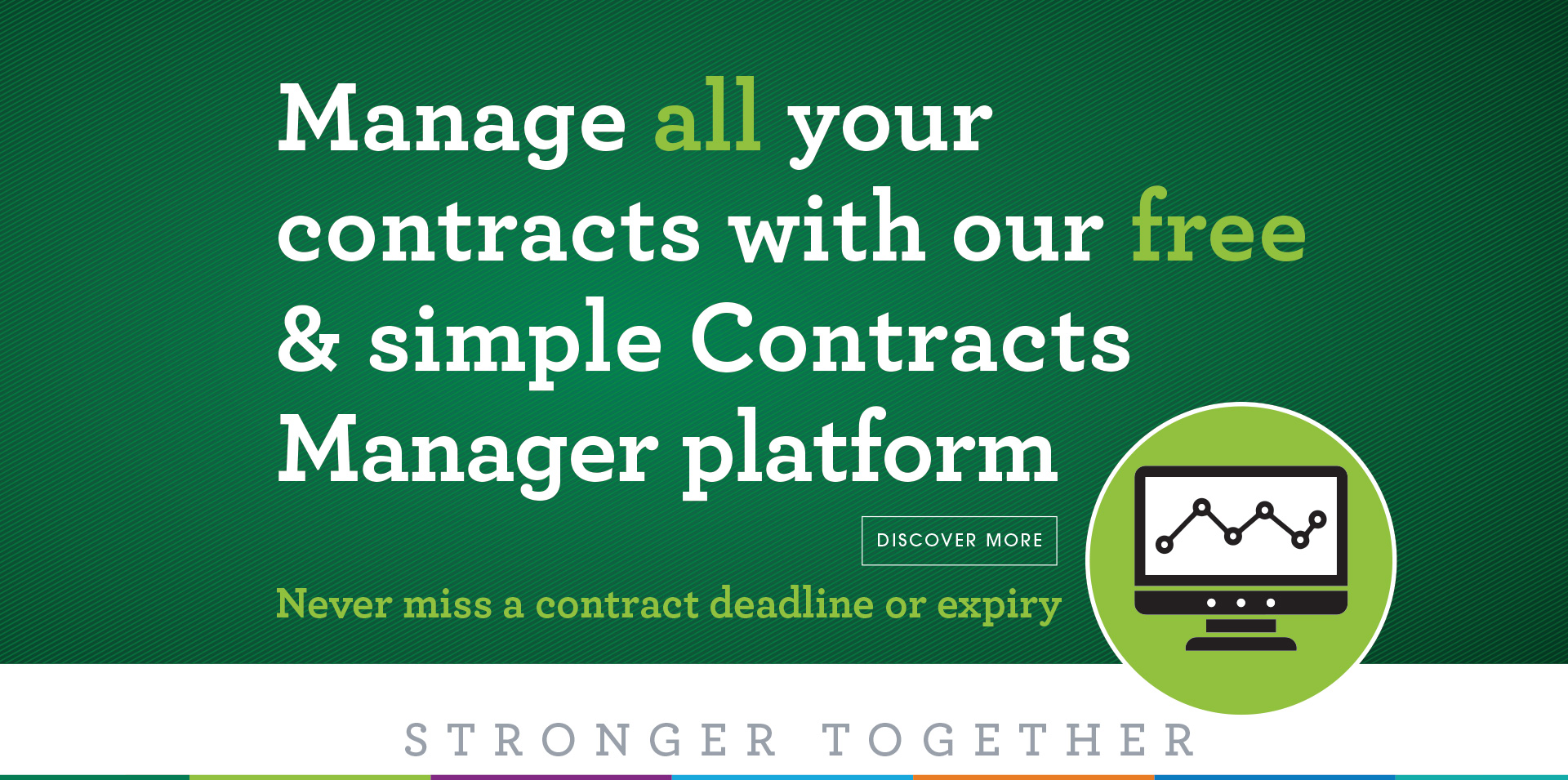 Manage all your contracts with our free & simple Contracts Manager platform